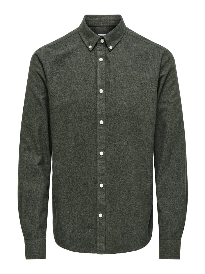 

Рубашка Only&Sons Hemd 'Nikola', зеленый