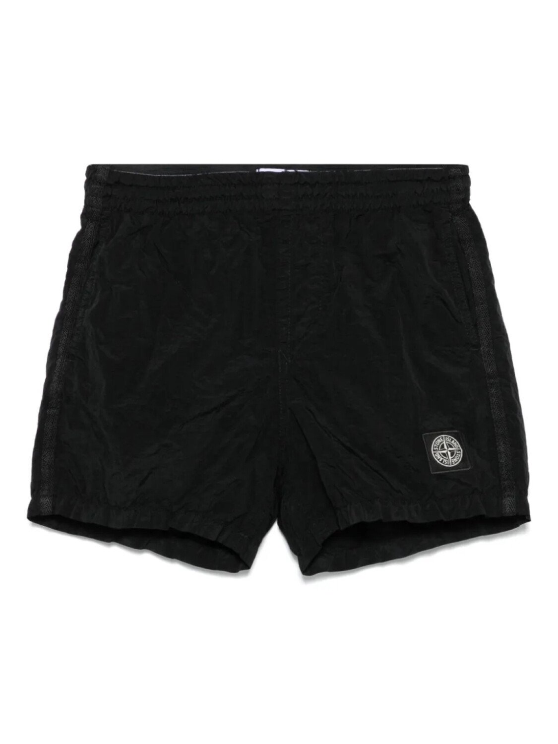 

Stone Island Junior плавки-шорты с нашивкой Compass, черный