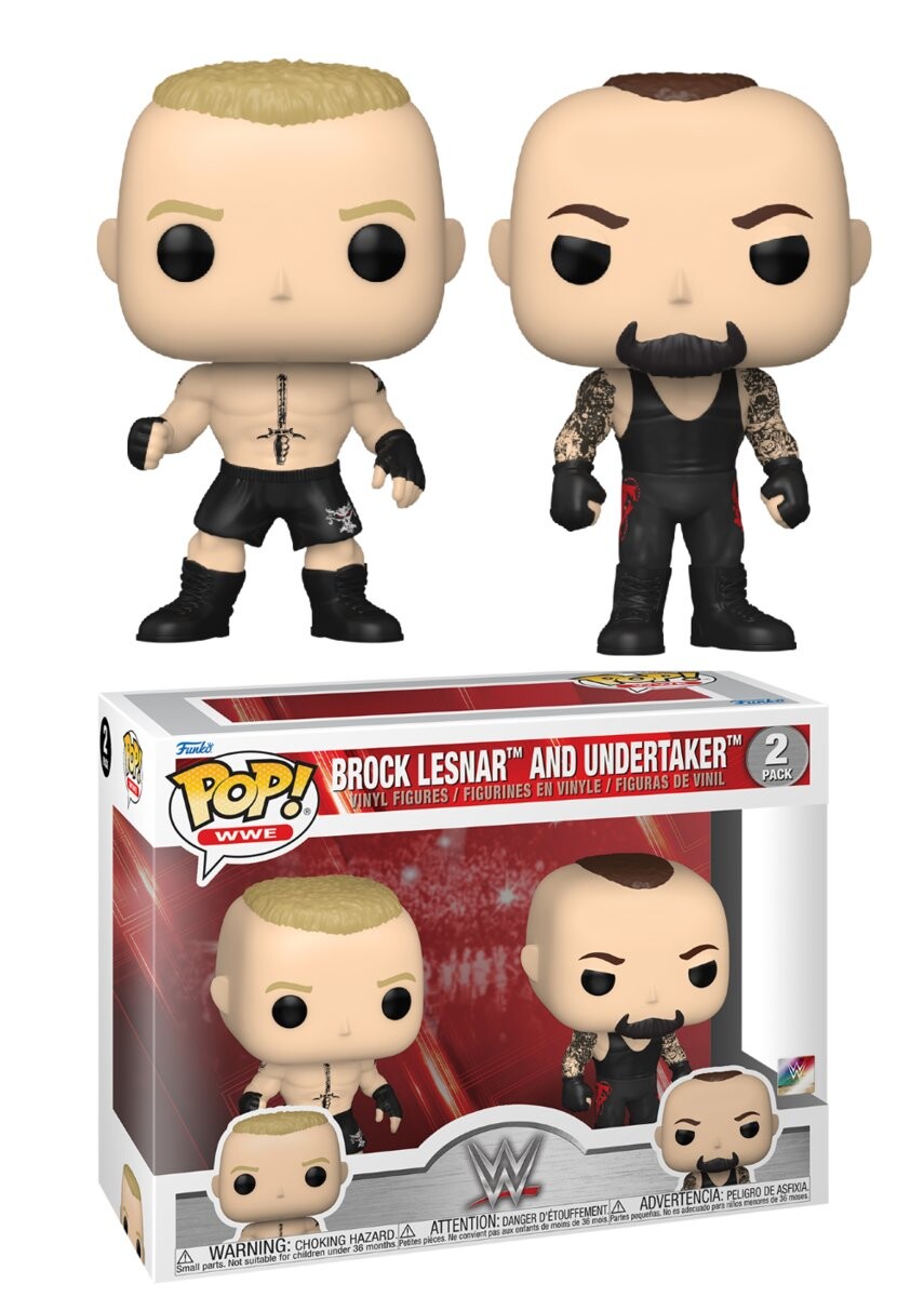 

WWE - Pop 2 Pack - Брок Леснар и Гробовщик Inna marka
