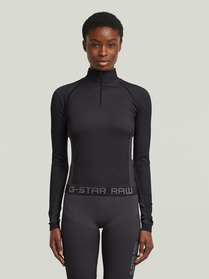 

G-Star Функциональная рубашка черного/антрацитового цвета