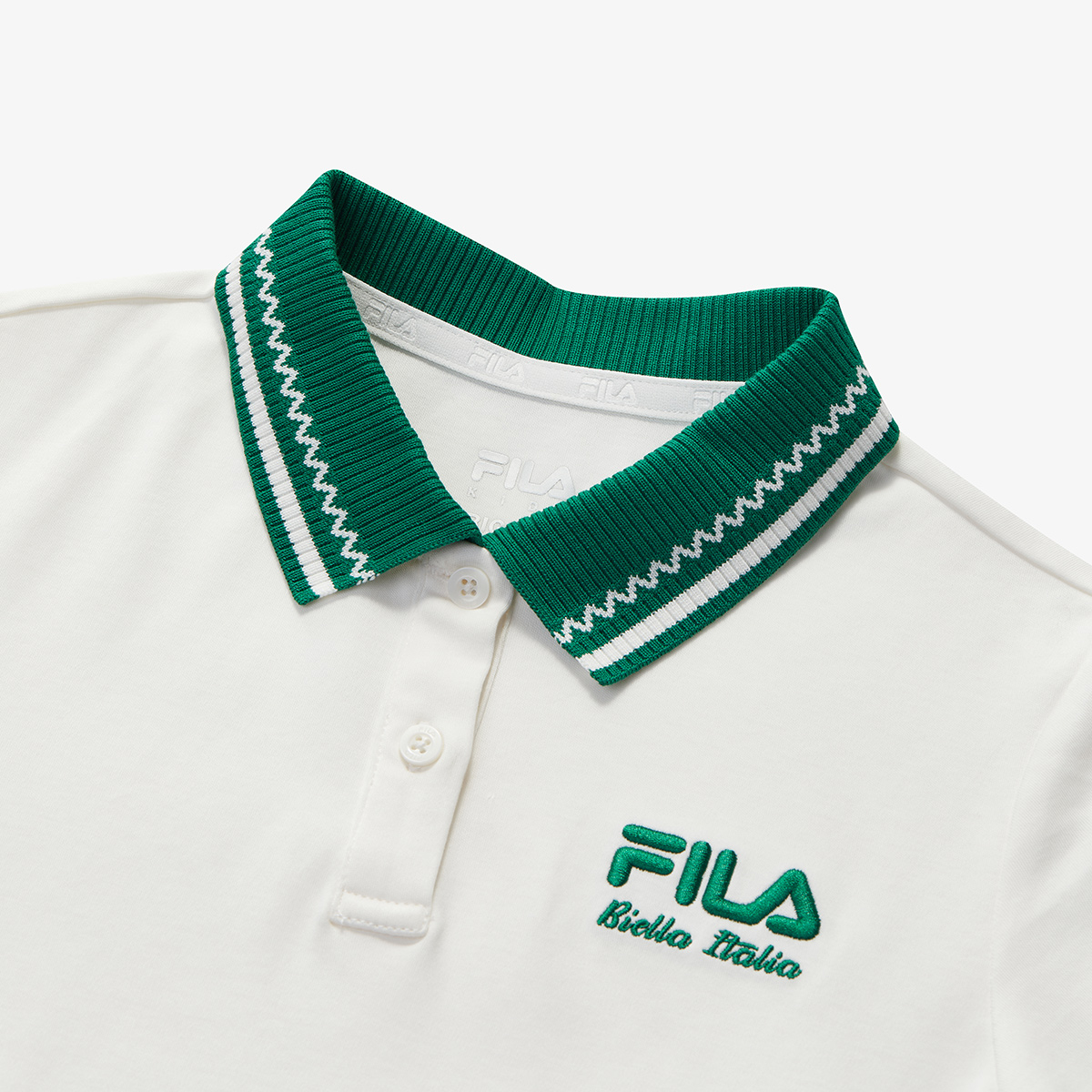 FILA KIDS Платье Cloud White для подростков — фото 4