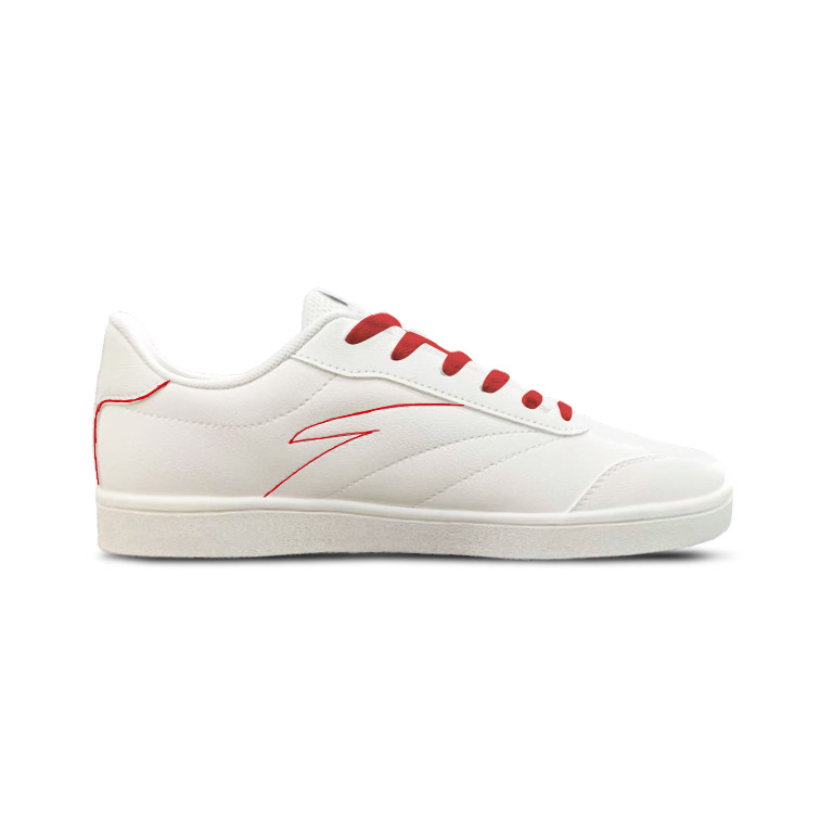 ANTA Кроссовки для скейтбординга Active Immediate Success Balance Slip Resistant низкие унисекс красные белые — фото 3