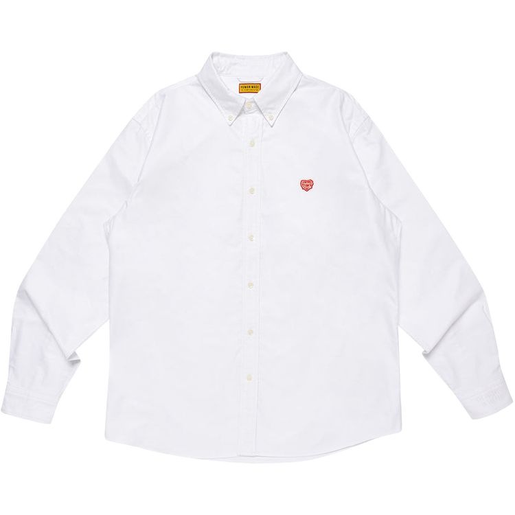 

Рубашка Human Made Oxford BD Shirt 'White', белый