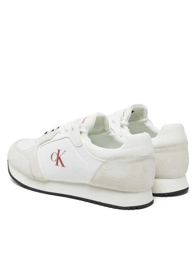 Кроссовки Calvin Klein Jeans Retro Sock Runner Mg YM0YM01152, белый — фото 3