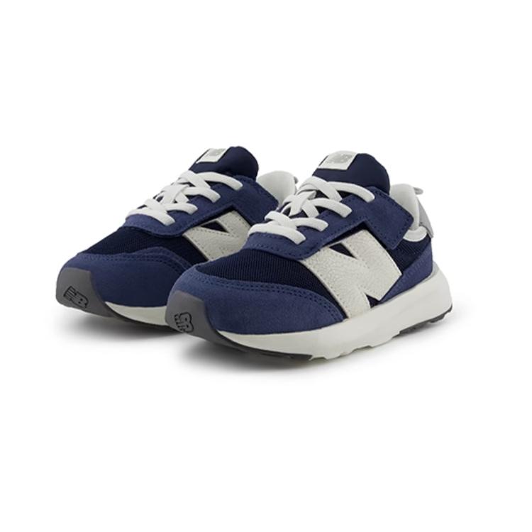 New Balance 370 устойчивые к истиранию низкие детские ботинки blue для младенцев и малышей — фото 3