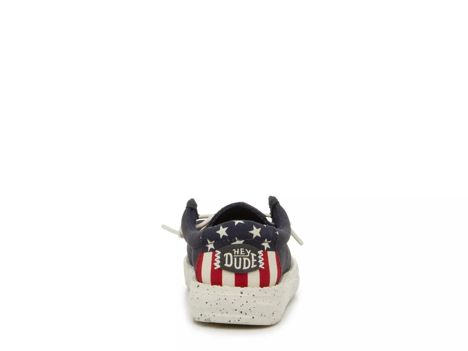 Кроссовки-слипоны HEYDUDE Wally Americana — детские, темно-синие — фото 4