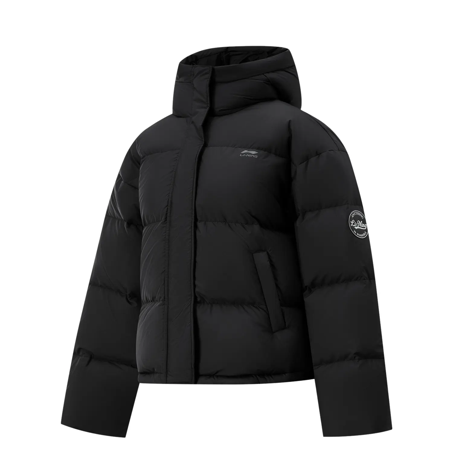 

LINING Пуховик женский черный, Black