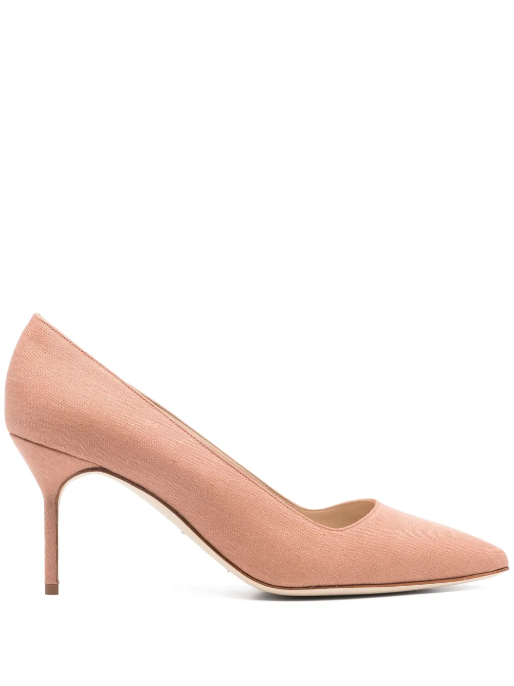Туфли с логотипом BB Manolo Blahnik, коричневый