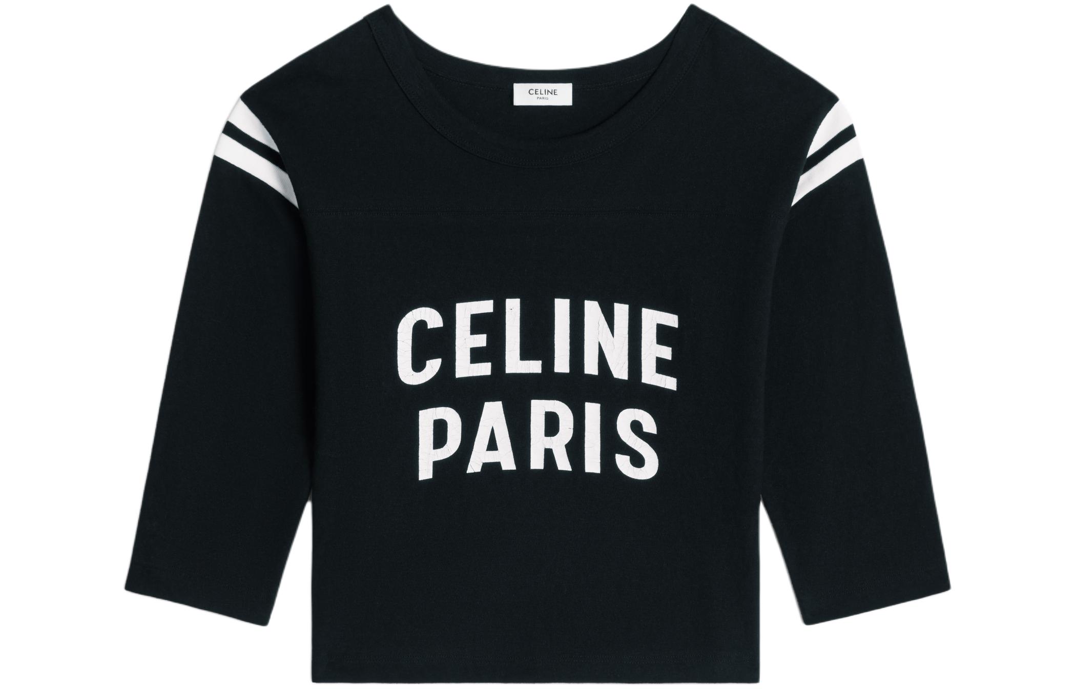 

Футболка Celine Paris Boxy, черный