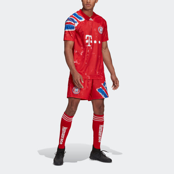 Футболка x human race fc bayern munich футболка Adidas, красный — фото 3