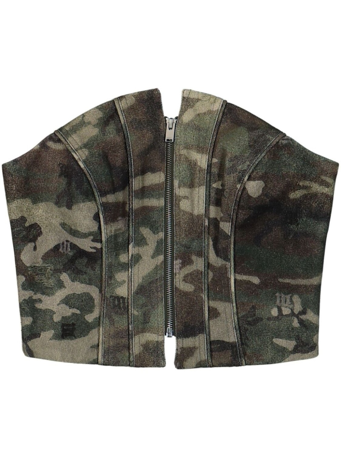 

Топ-корсет Camo MISBHV, зеленый