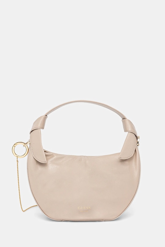 

Кожаная сумка Jolie Guess, бежевый
