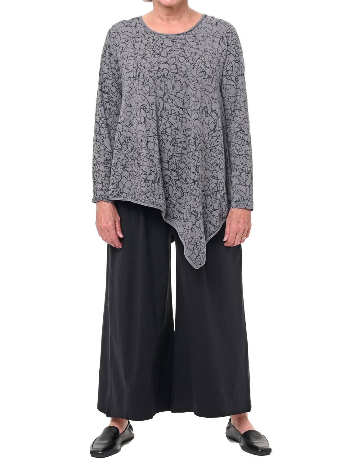 

Туника Kinsley в полоску каньон Tulip Clothing, Canyon Squiggle