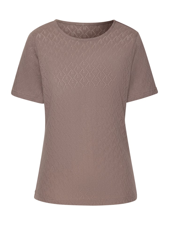 

Рубашка с короткими рукавами серо-коричневого цвета Vivance