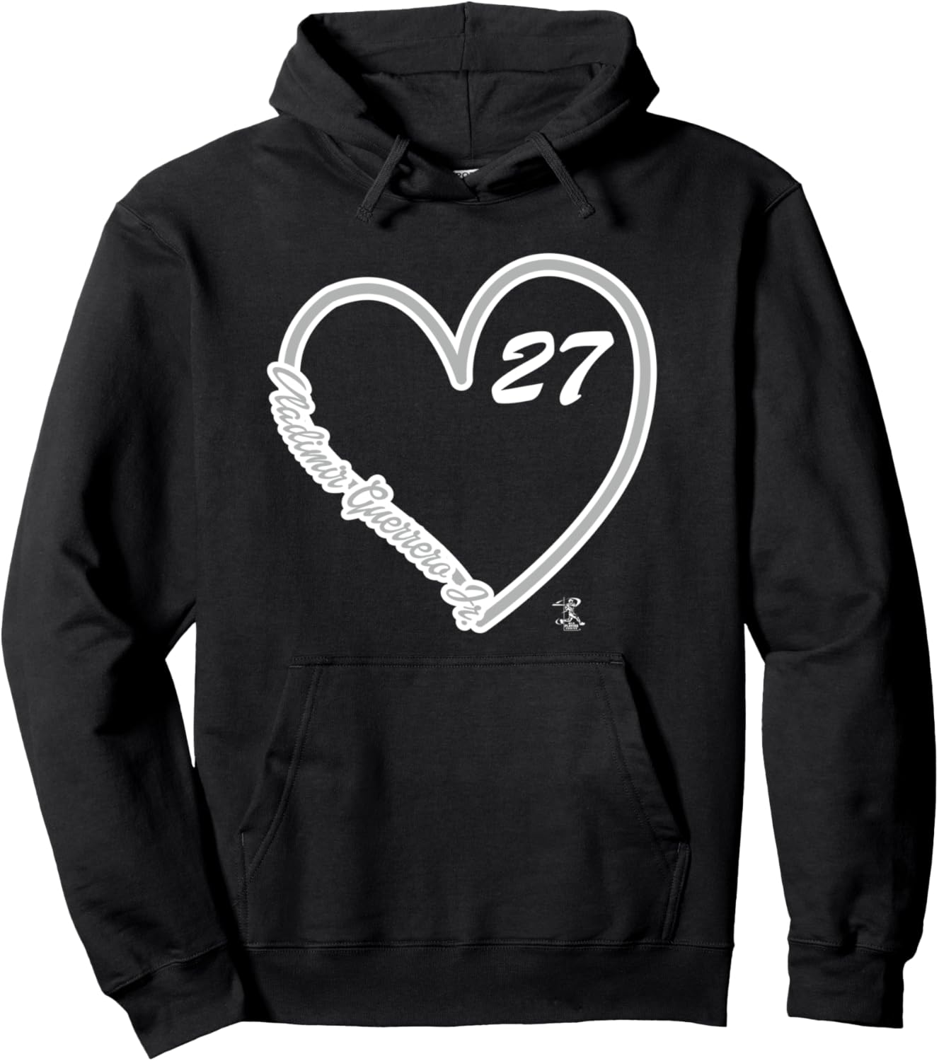 

Худи с надписью Heart Script Gameday Владимира Герреро-младшего, черная Ballpark Mvp