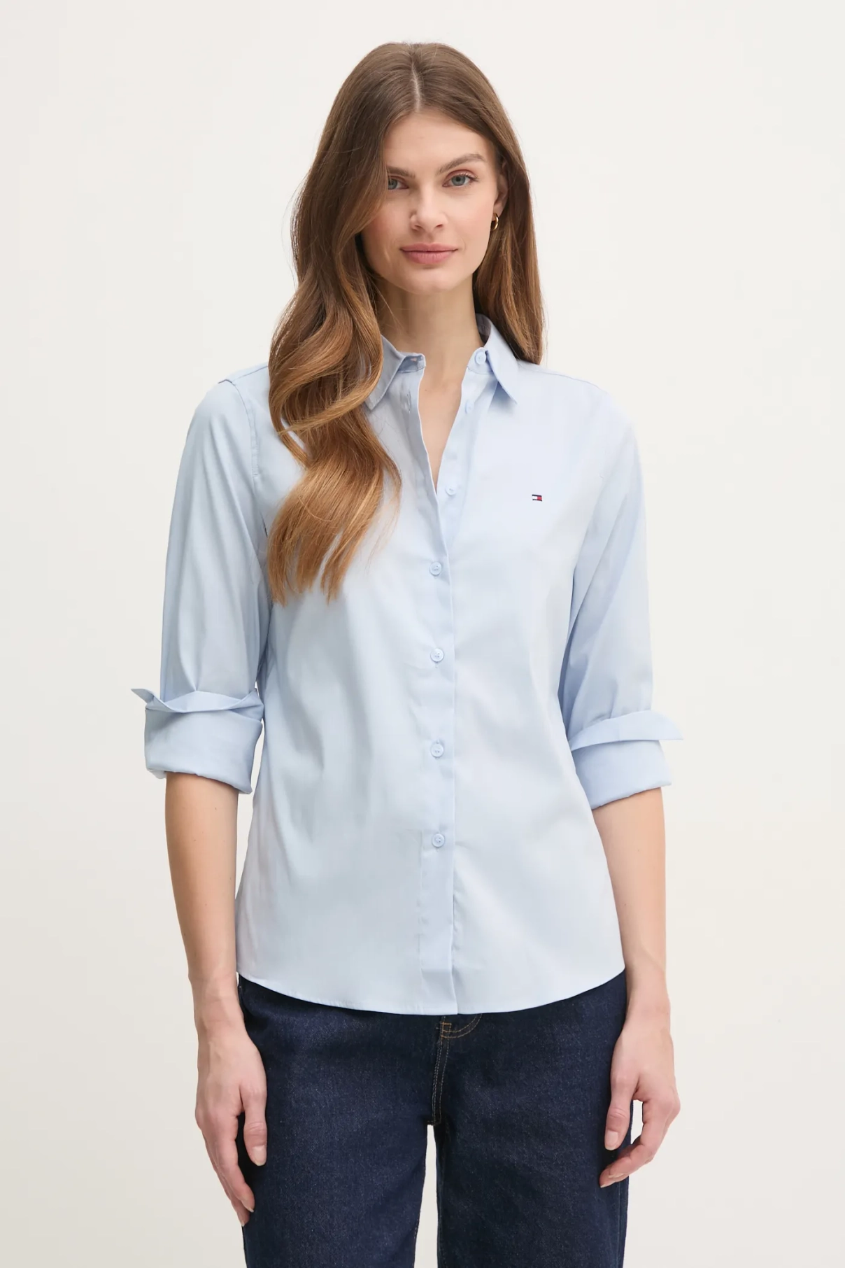 

Рубашка Tommy Hilfiger, синий