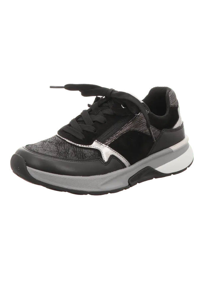 Низкие кроссовки rollingsoft Bequem Schnür Sportl Lose Einlagen, черный