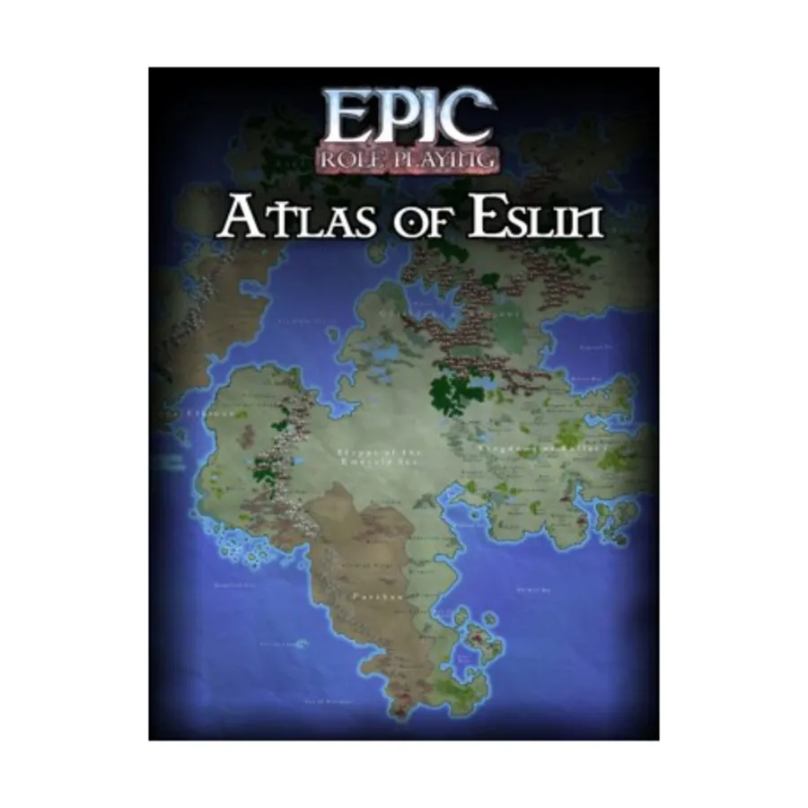 

Atlas of Eslin (2nd Edition), Epic Role Playing, мягкая обложка