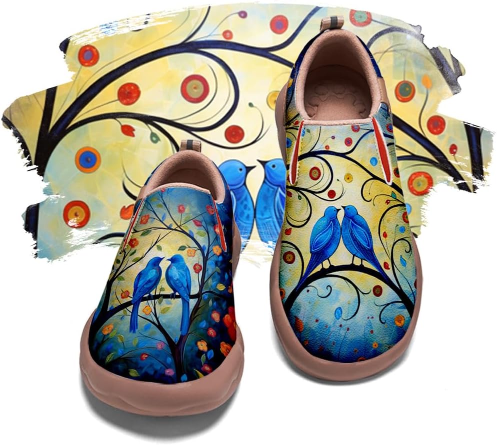 

Мужские раскрашенные обувь для путешествий, повседневные лоферы, прогулочные слипоны, удобные модные кроссовки с художественным дизайном Onehorse, Art-07