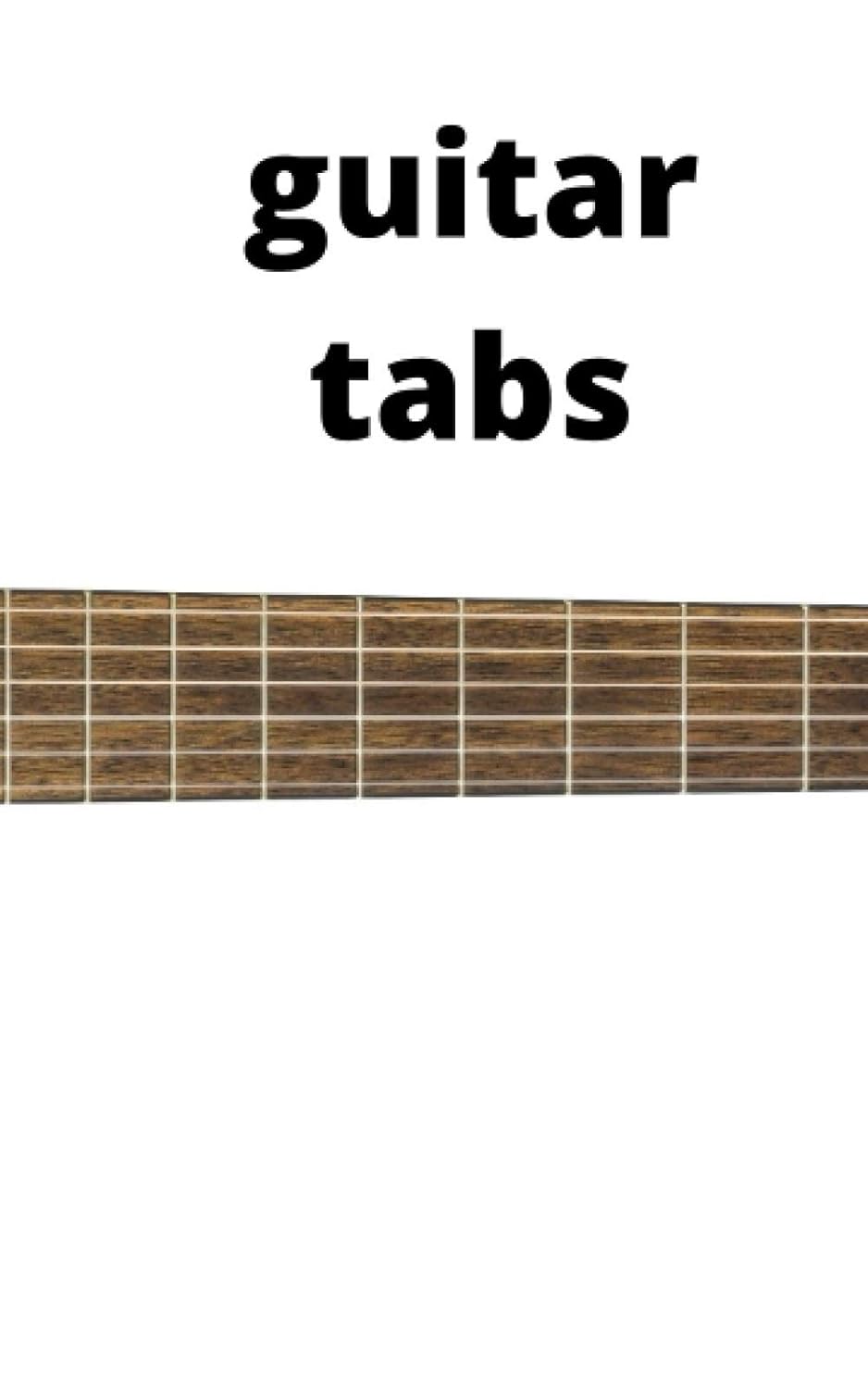 

book guitar tabs: 5x8 inch (12.7x20.32)cm 200pages (Independently published)