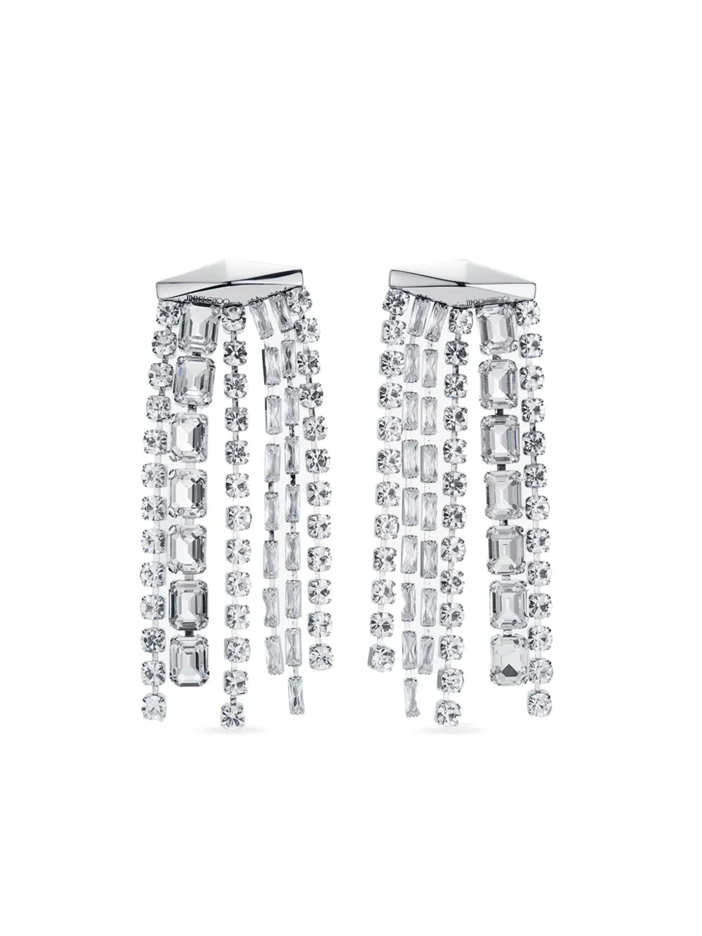 

Серьги Zandra JIMMY CHOO, серебяный