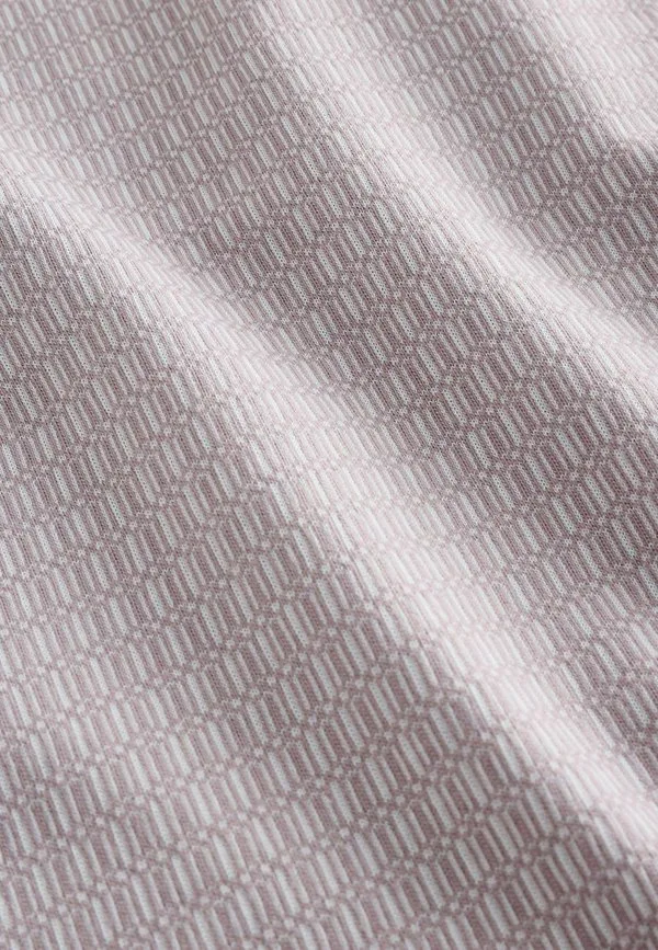 Рубашка-Поло с коротким рукавом из жаккарда стандартного кроя Next, Mauve Purple — фото 3