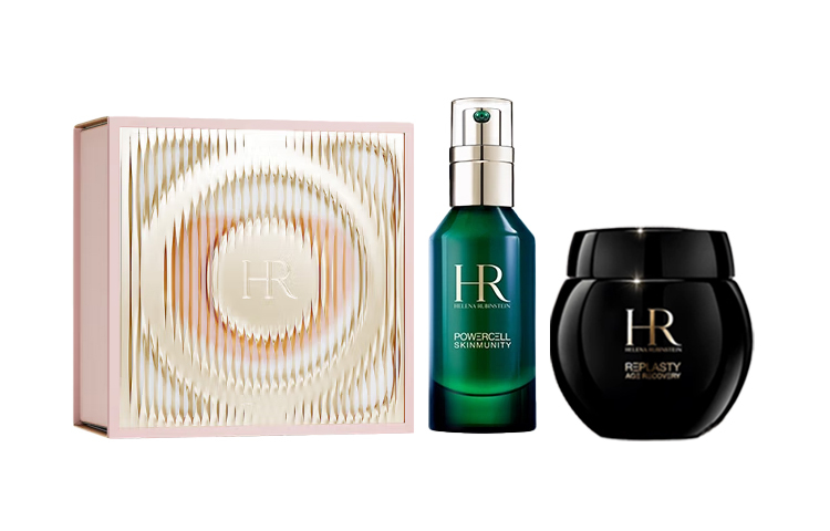 

HELENA RUBINSTEIN Черный набор для ухода за кожей с бандажным эффектом - лимитированное издание ко Дню святого Валентина: сыворотка + крем