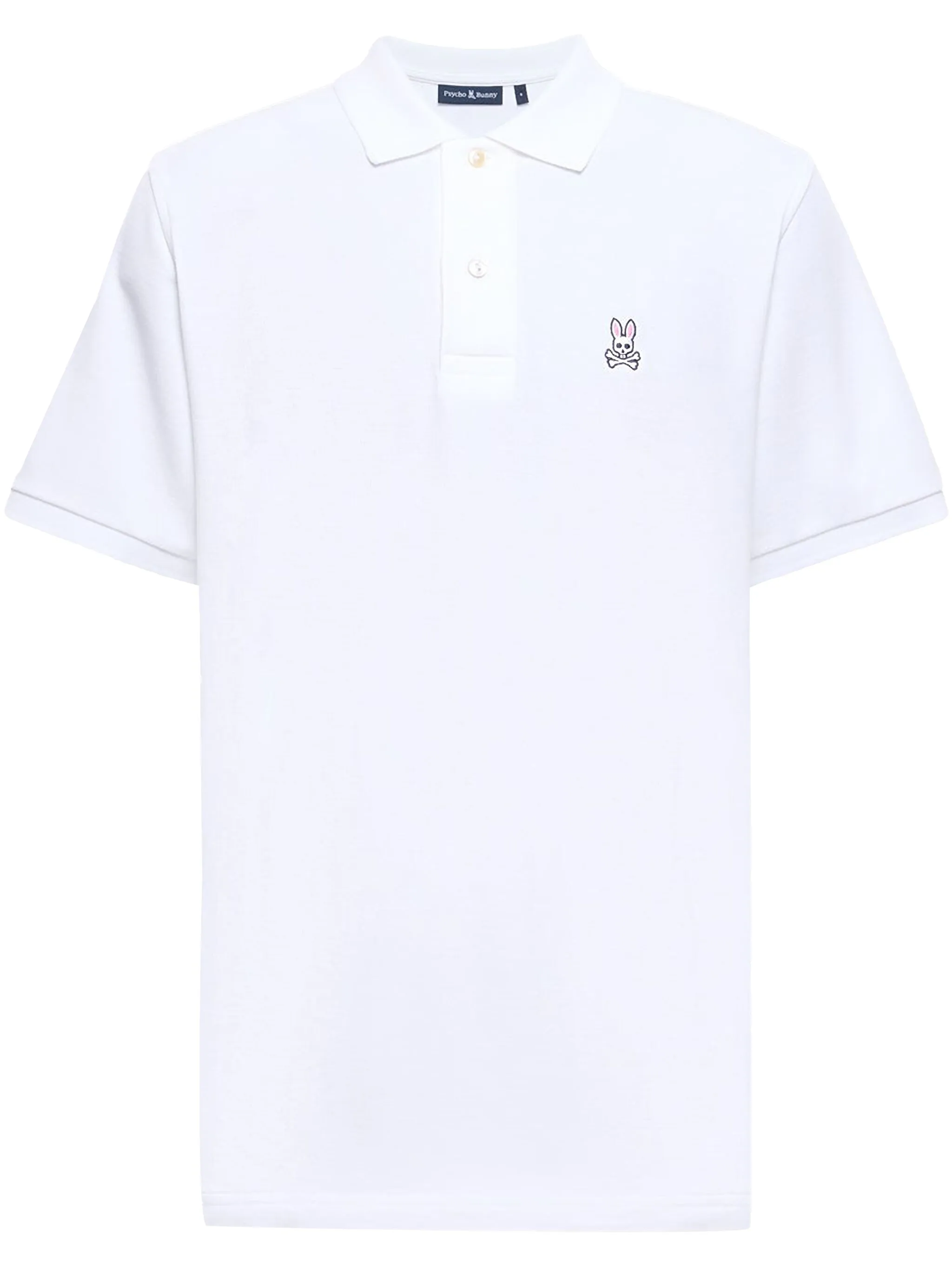 

Рубашка поло с аппликацией Psycho Bunny, белый