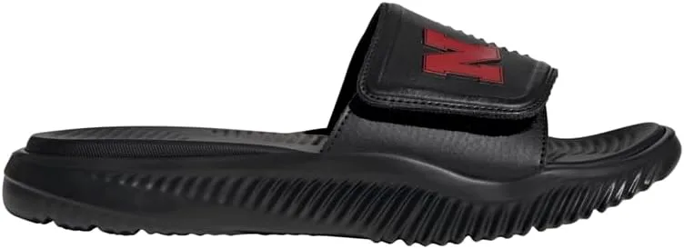 Сандалии Adidas Unisex Adult Alphabounce 2.0 Slide, черный/красный — фото 3