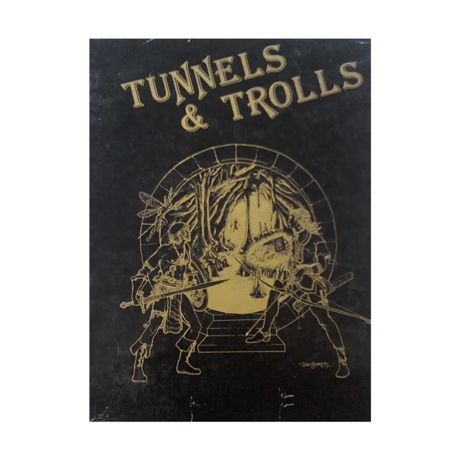 

Бокс-сет Tunnels & Trolls (5th Edition, Rare Black Box w/Gold), Tunnels & Trolls - Core Rules & Assorted (1975-2007)