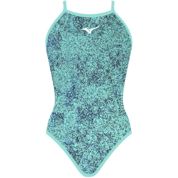

Купальник цельный женский голубой Mizuno
