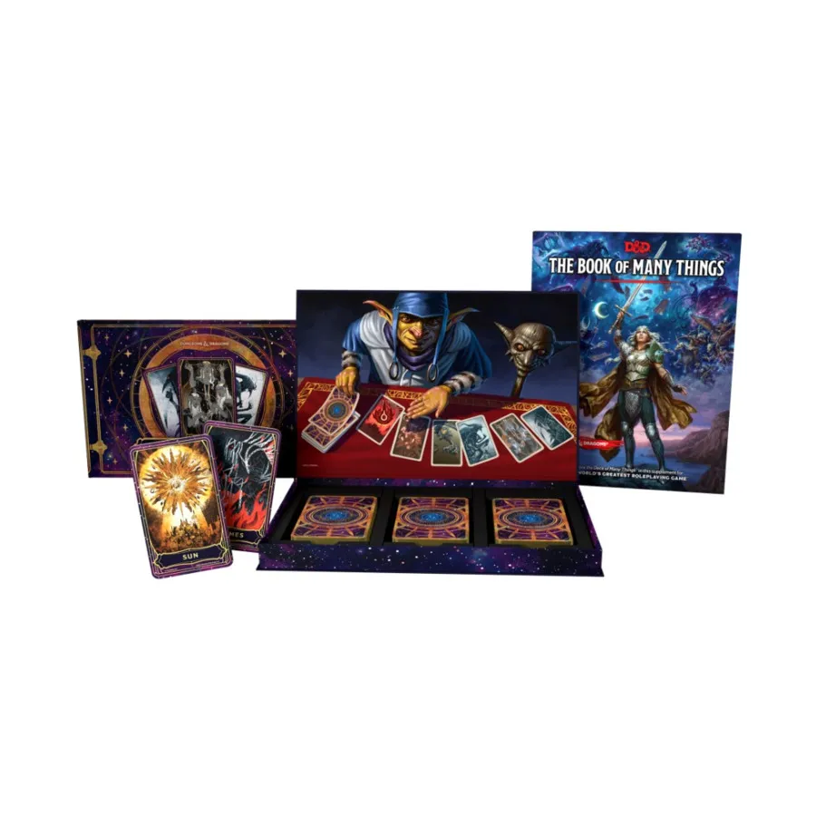 

Бокс-сет Deck of Many Things, Dungeons & Dragons (5th Edition, 2014 Edition) - Core & Assorted