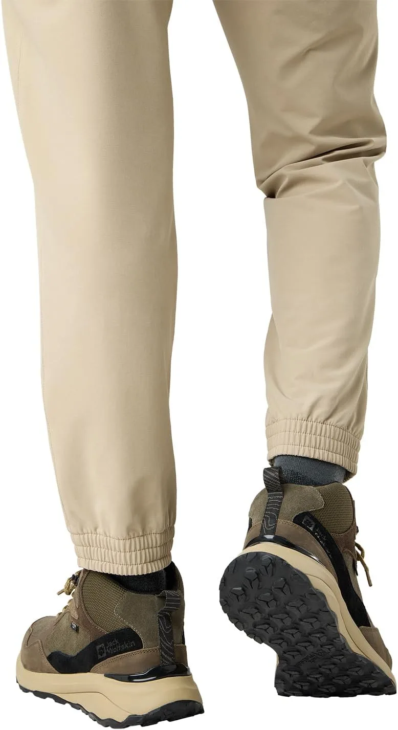 Мужские кроссовки Jack Wolfskin Camp Fever Texapore Mid M, кофейный — фото 3