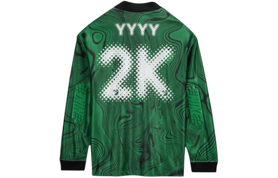Джерси Nike x Off-White All Over Print Jersey Asia Sizing 'Kelly Green', зеленый — фото 3