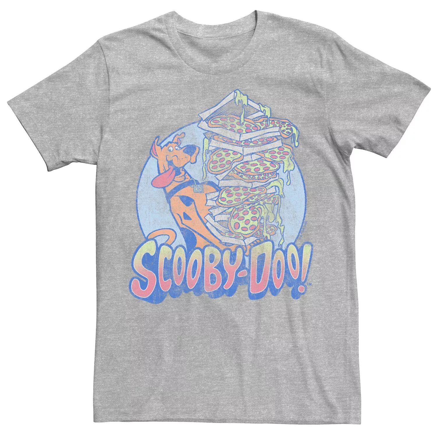 

Мужская футболка Scooby Doo Happy Pizza Stack Licensed Character