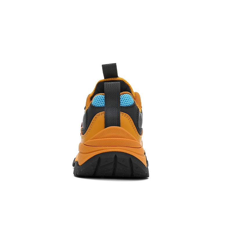 Jeep Кроссовки для бега Running Collection Cushioning, износостойкие, низкие, черно-желтые, детские — фото 3