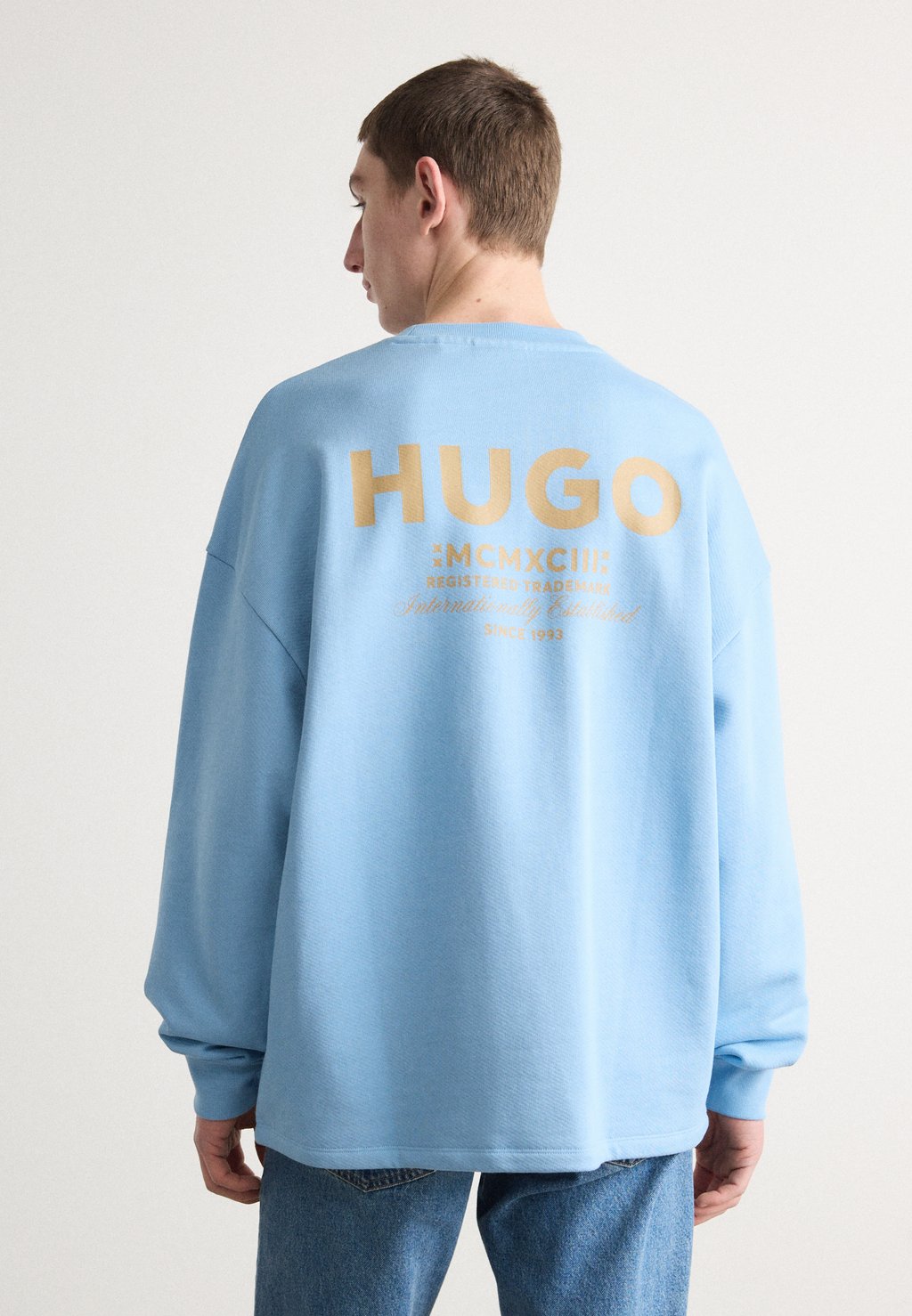

Толстовка NAVIU HUGO, светло-голубой