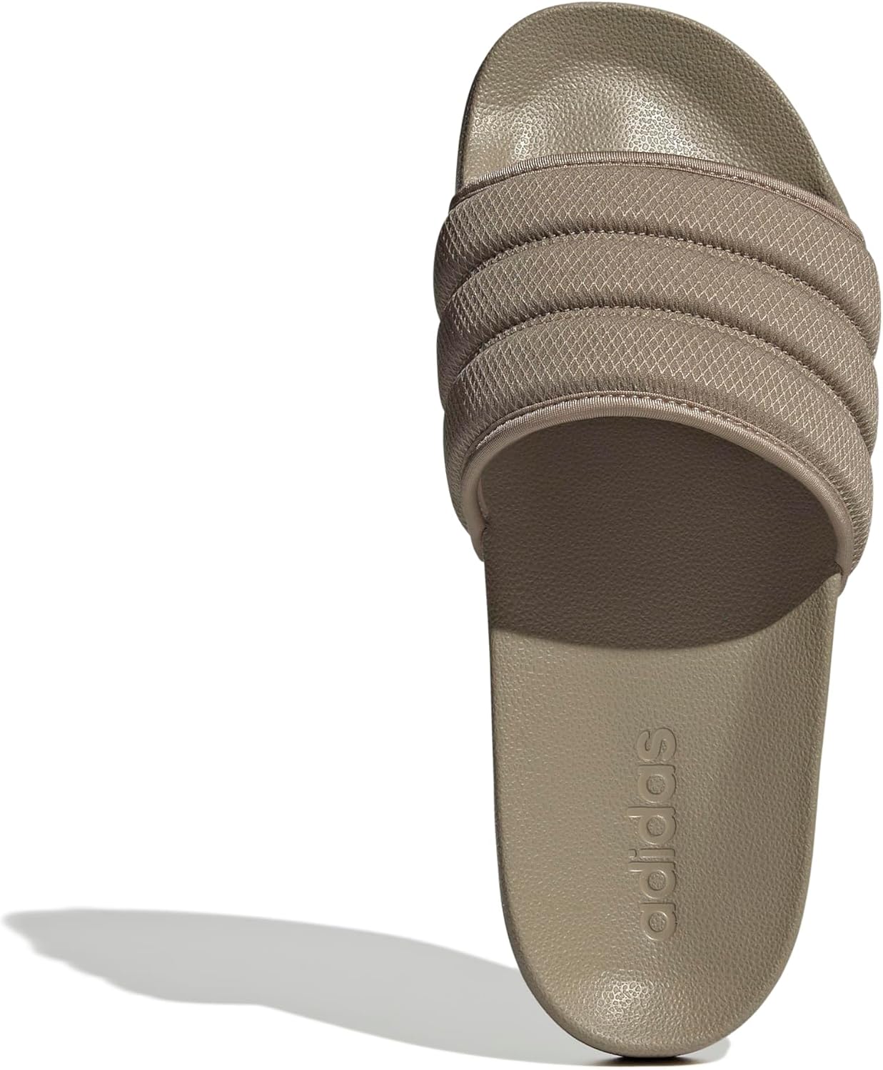 Сандалии adidas Adilette Suede для взрослых унисекс, Blanch Cargo/Blanch Cargo/Blanch Cargo — фото 2