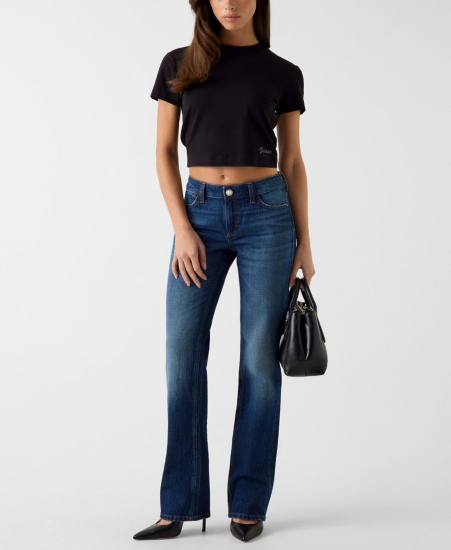 

Женские джинсы Nicky Cigarette прямого кроя GUESS, Blue