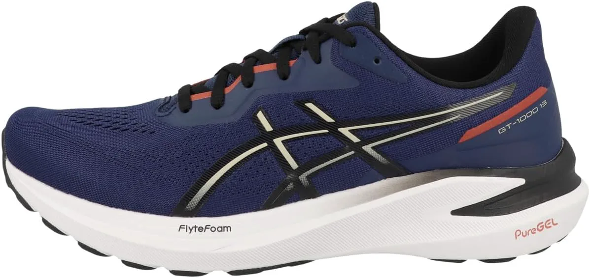 Беговые кроссовки Asics GT-1000 13 для мужчин, серый — фото 3