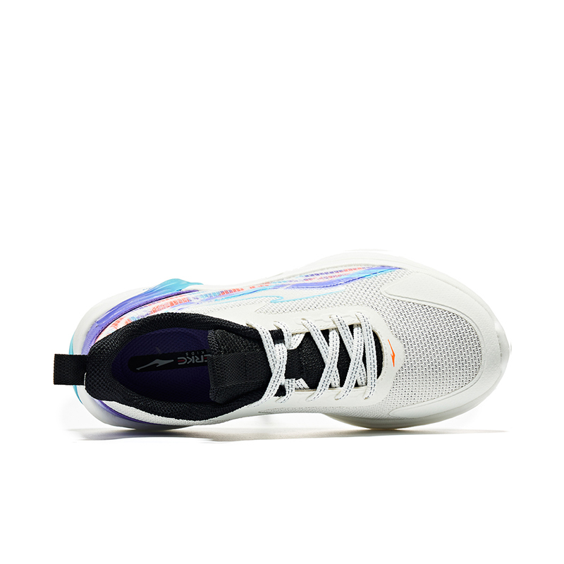 ERKE KIDS Кроссовки для бега Swift Light Low Top для детей, белые, синие, детские — фото 3