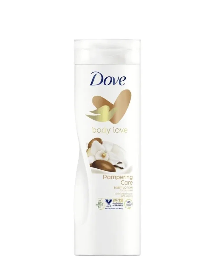 Набор лосьонов для тела «Pampering Care» с маслом ши и ванилью от Dove Dove