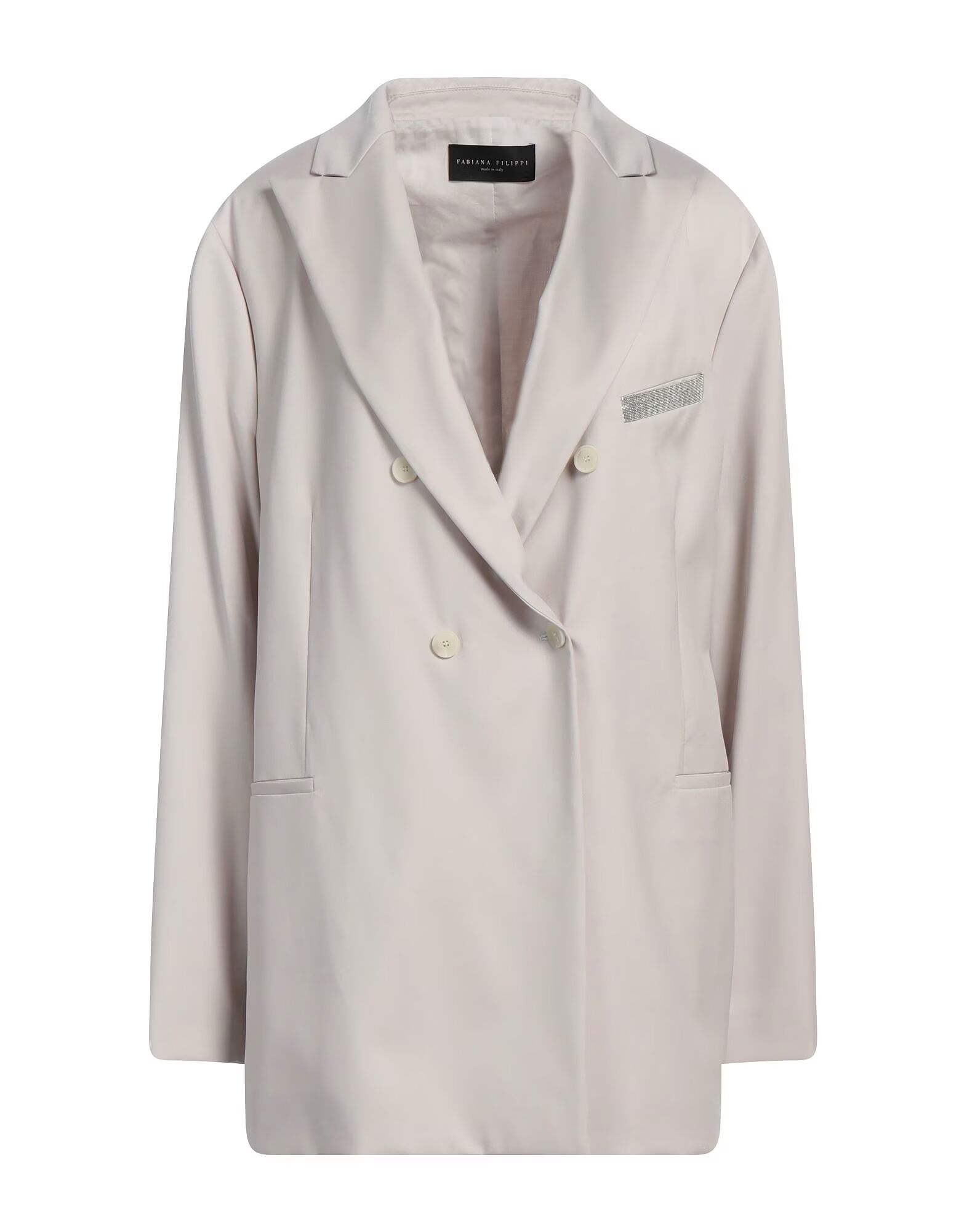 

Блейзер Fabiana Filippi, светло-серый