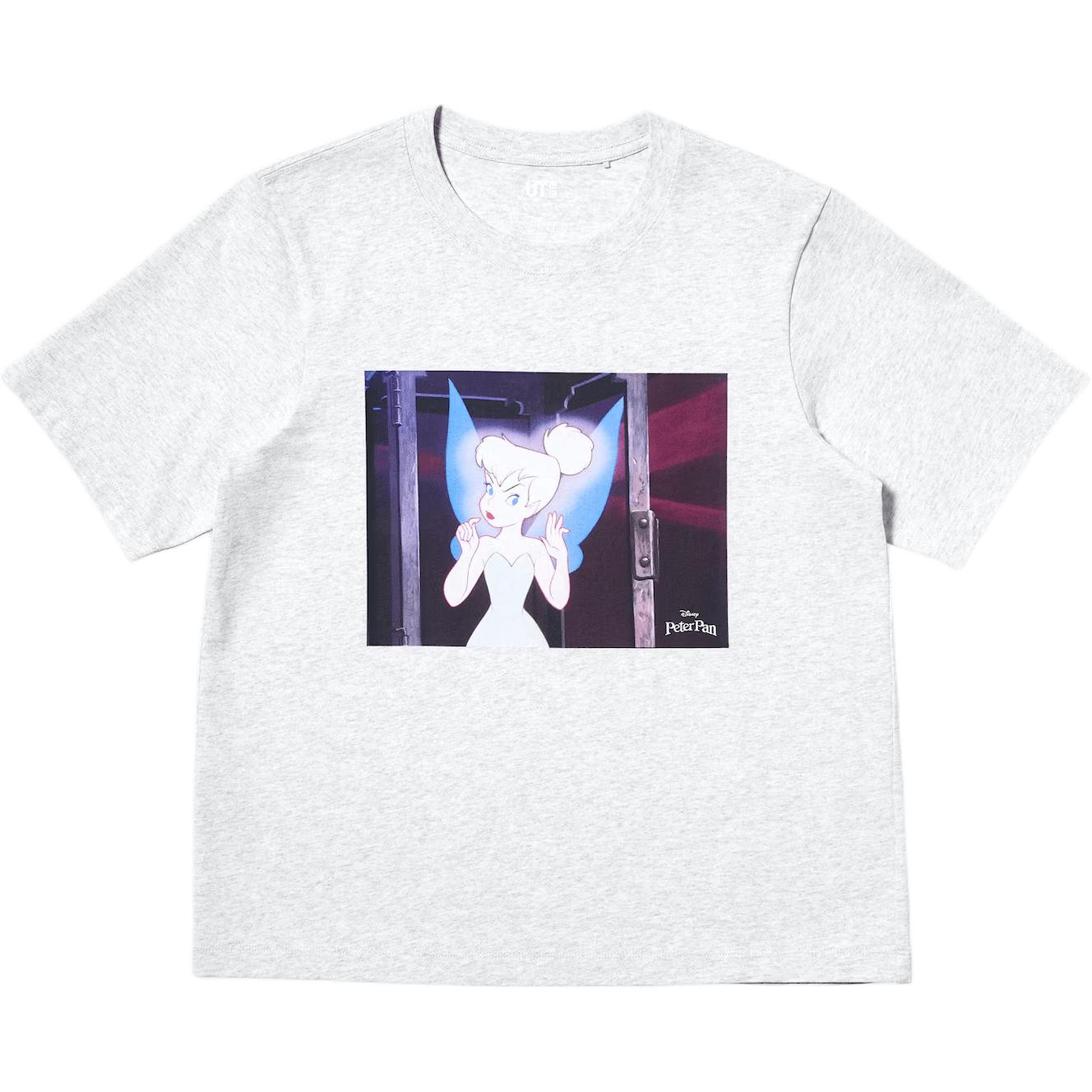 

Футболка Disney Co brand женская UNIQLO, светло-серый