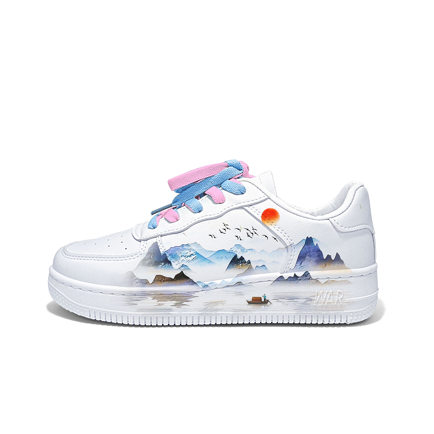 

Кроссовки для скейтбординга низкие унисекс с амортизацией, устойчивые к истиранию, легкие, дышащие и нескользящие WARRIOR, z22885d( белый )