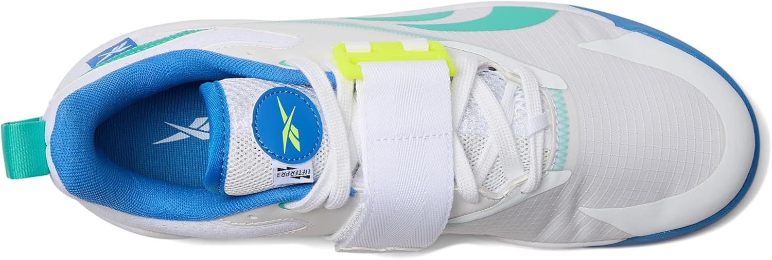 Мужские кроссовки Reebok Lifter Pr III, белый/зеленый — фото 2