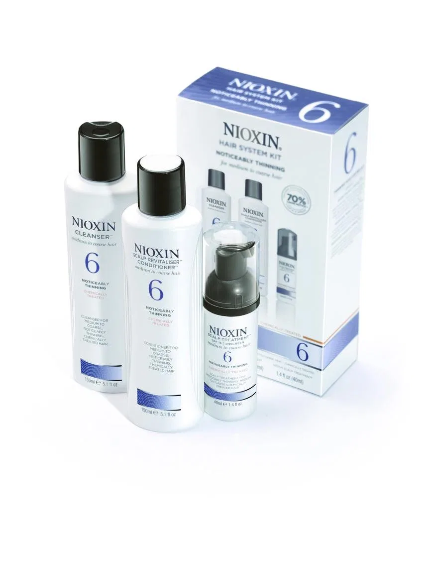 Набор для ухода за волосами «Starter Kit System 6» от Nioxin, 3 предмета Nioxin