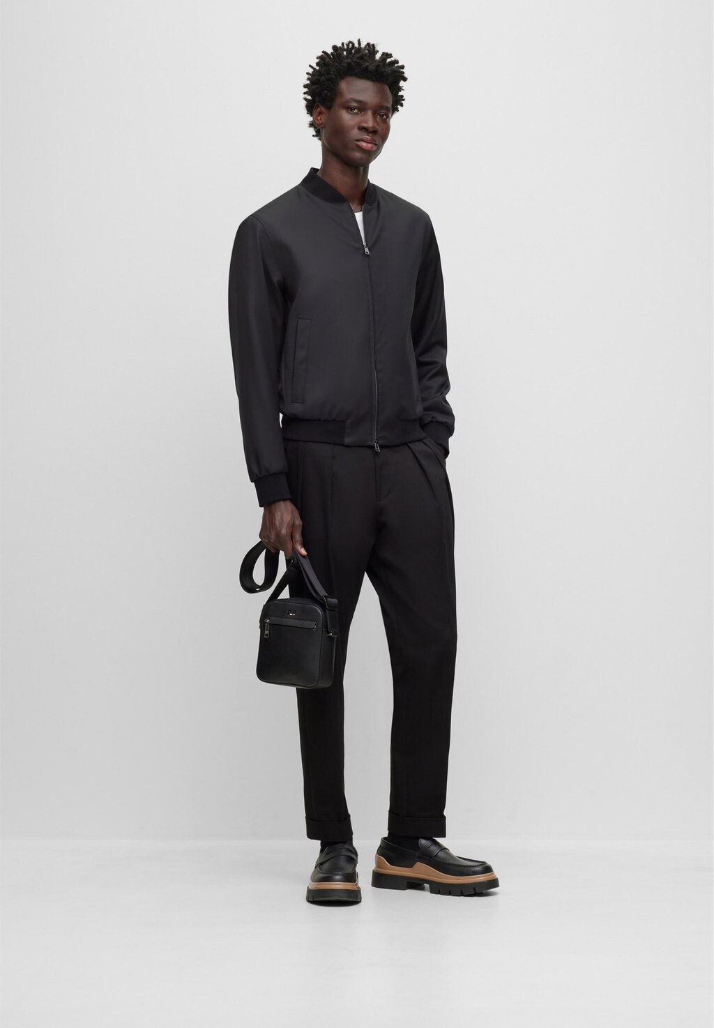 

Сумка через плечо RAY UNISEX BOSS, черный