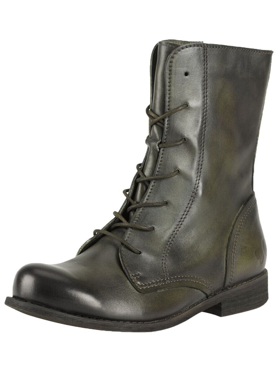 Ботильоны на шнуровке Felmini Wide Fit Lace-Up Ankle Boots, оливковый
