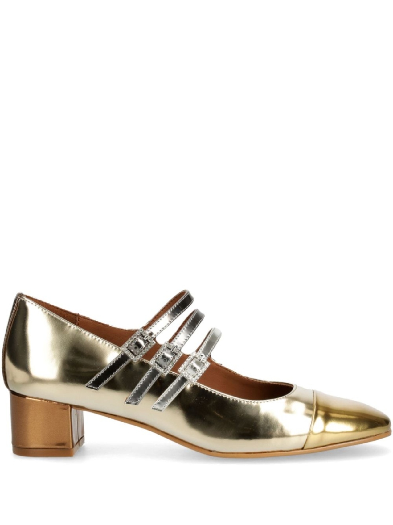 

Туфли Pierra Mary Jane 40 мм Kurt Geiger London, золотой